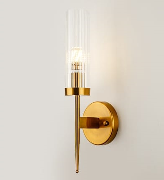 Super Royal Wall Lamp With Golden Lush – Surekh Decor