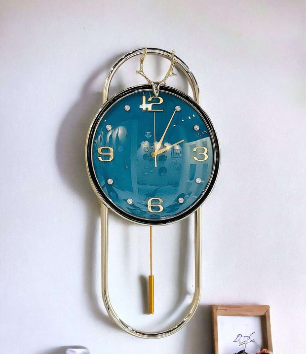 Imported Wall Clock-1 (BLUE)