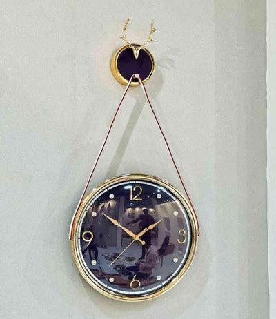 Imported Wall Clock-3 (PURPLE)