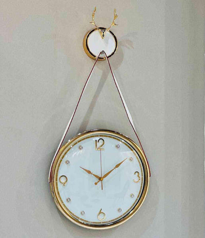 Imported Wall Clock-3 (WHITE)