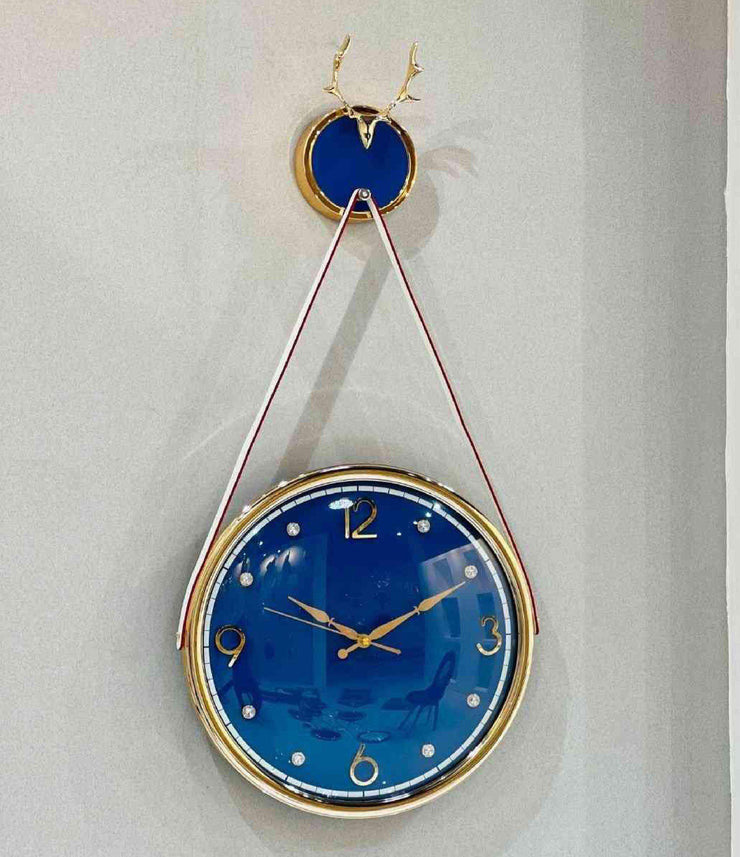 Imported Wall Clock-3 (BLUE)