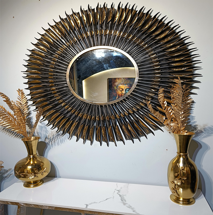 Premium Wall Hanging Metal Mirror