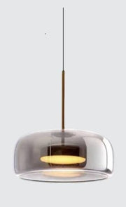 ENTICING GOLDEN HANGING LIGHT