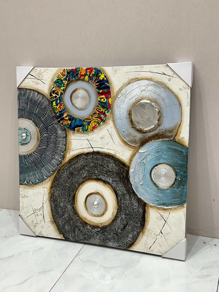 3D Embossed Canvas Painting-2