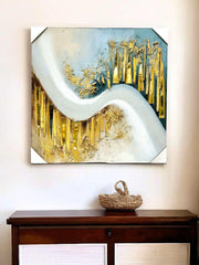 3D Embossed Canvas Painting-8