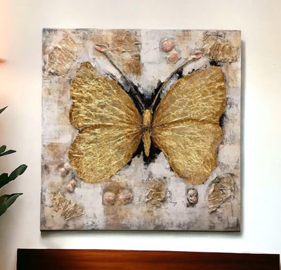 3D Embossed Canvas Painting-10