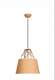 MATTE BEIGE AND WHITE HANGING LIGHT