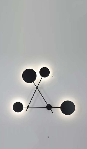 TAKE 4 GERHANA BLACK METAL  WALL LAMP