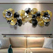 GOLD AND SILVER ASTONISHING METAL WALL DÉCOR