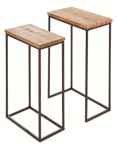 CLASSIC WOOD SQUARE SIDE TABLE