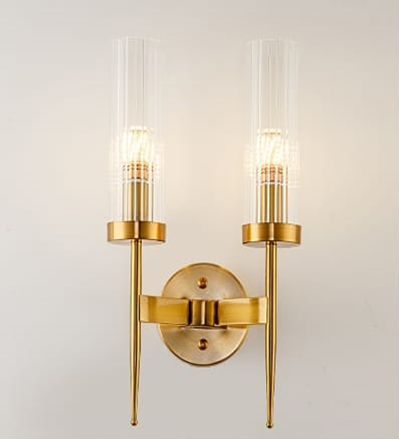 SUPER ROYAL WALL LAMP WITH GOLDEN LUSH-SET OF 2