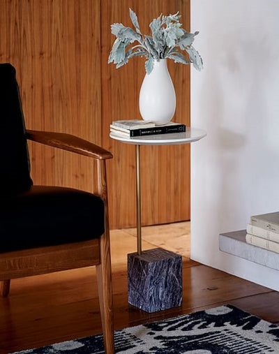 CLASSIC SIDE TABLE WITH ELEGANT MULTI COATINGS